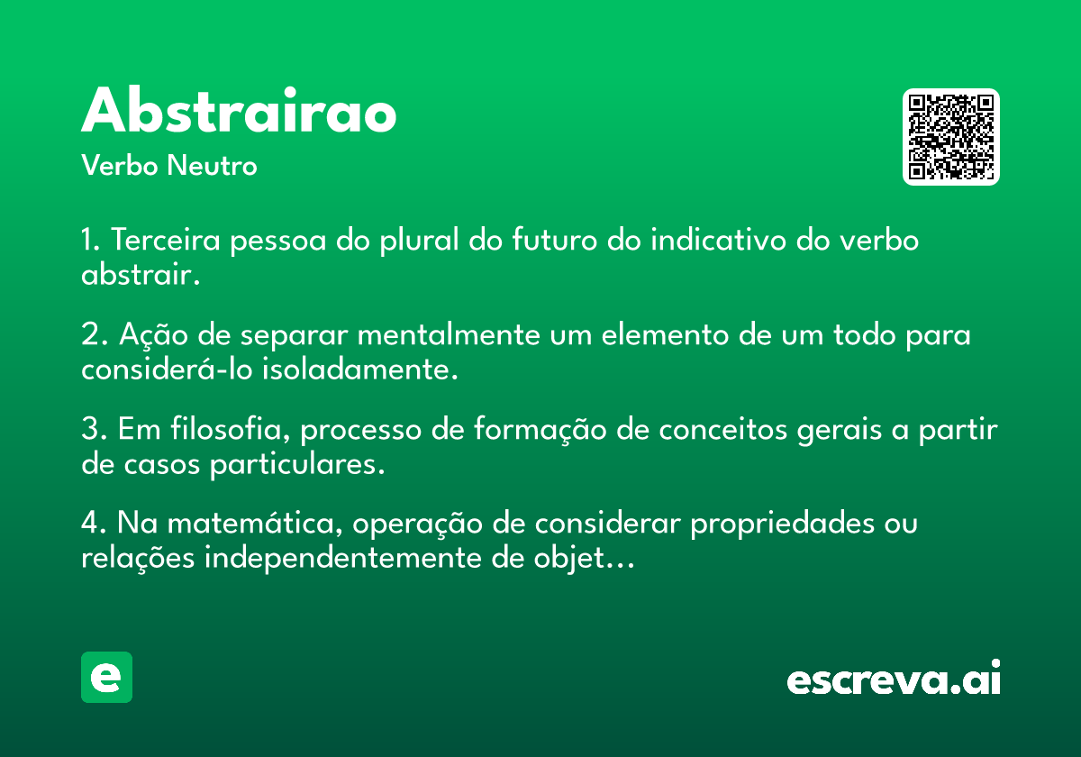 abstrairao