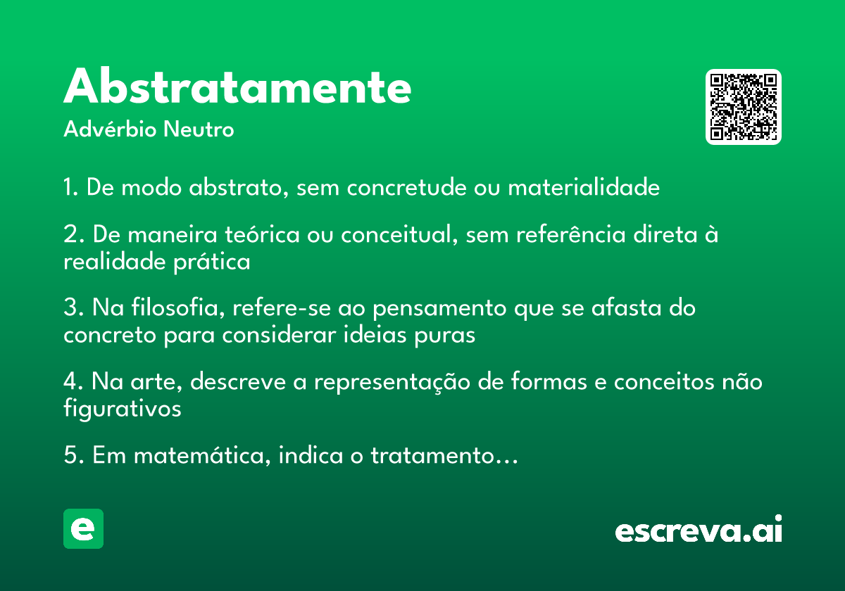 abstratamente