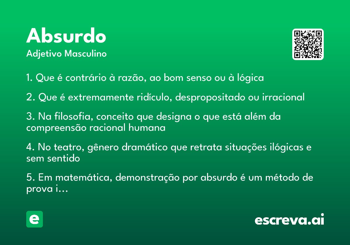 absurdo