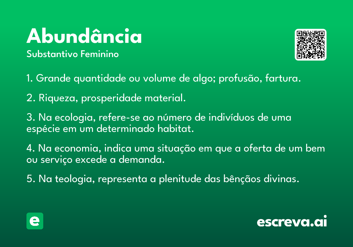 abundância