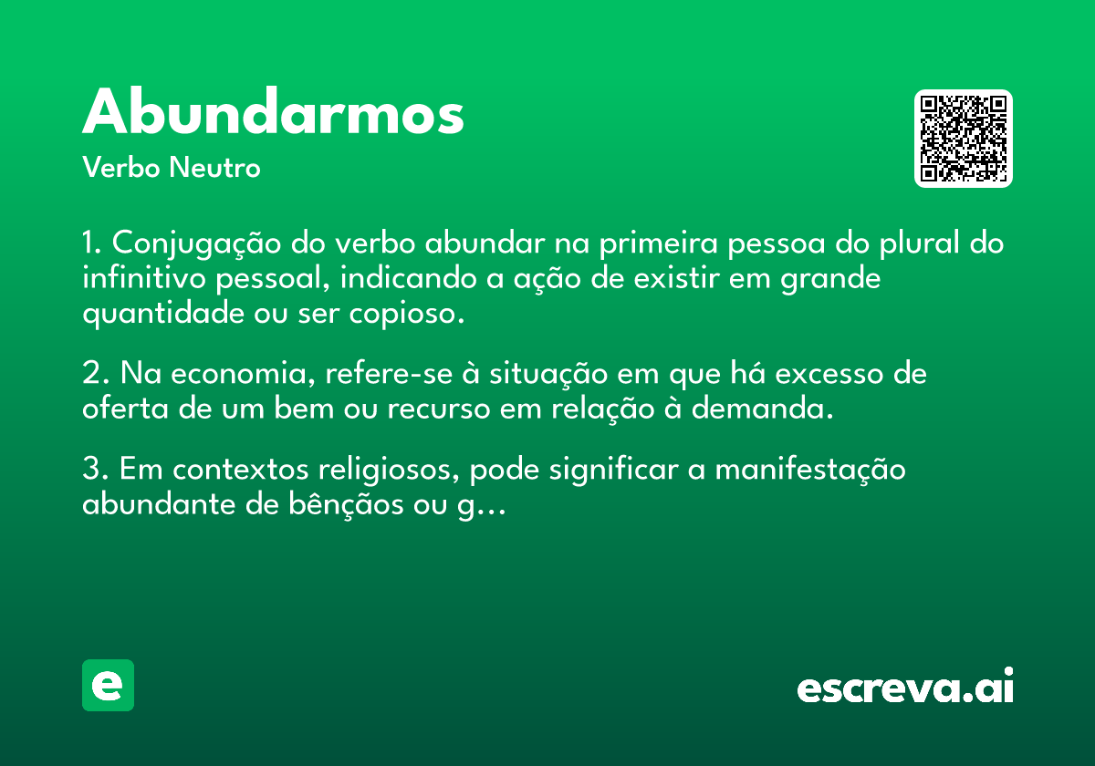 abundarmos