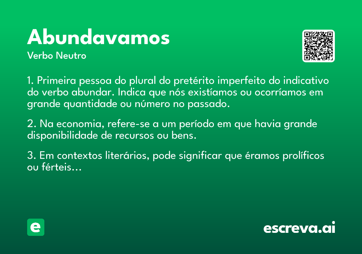 abundavamos