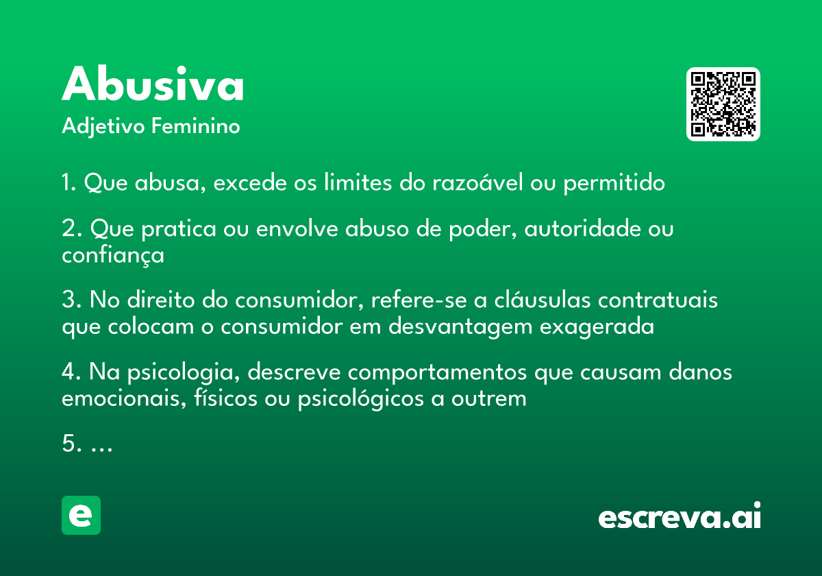 abusiva