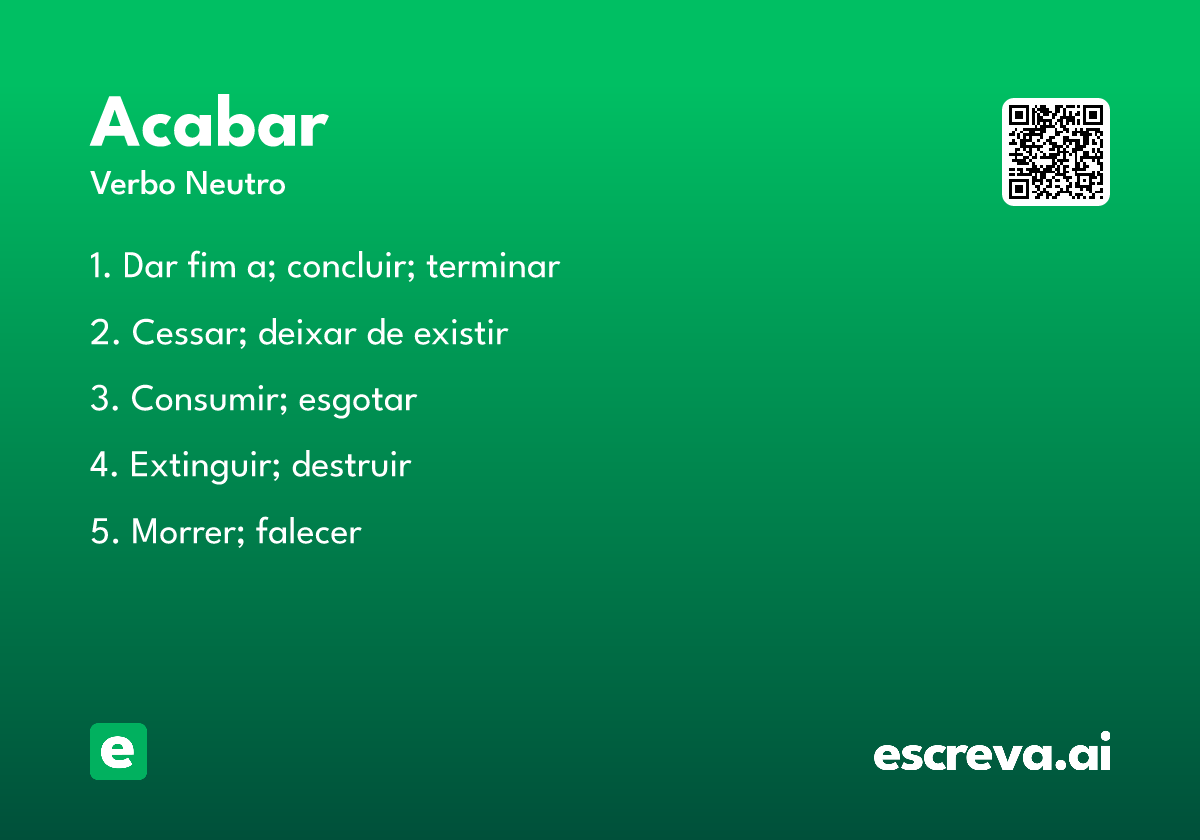 acabar