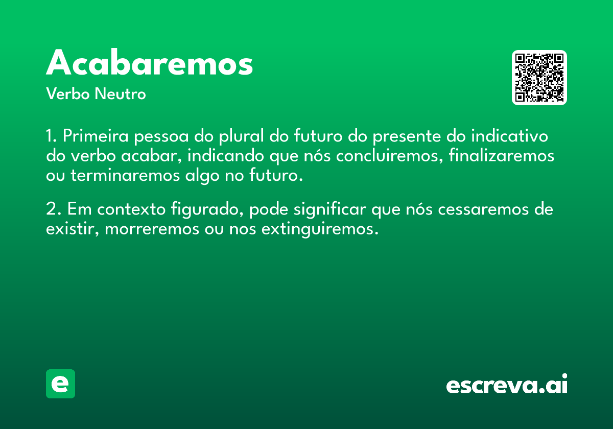acabaremos