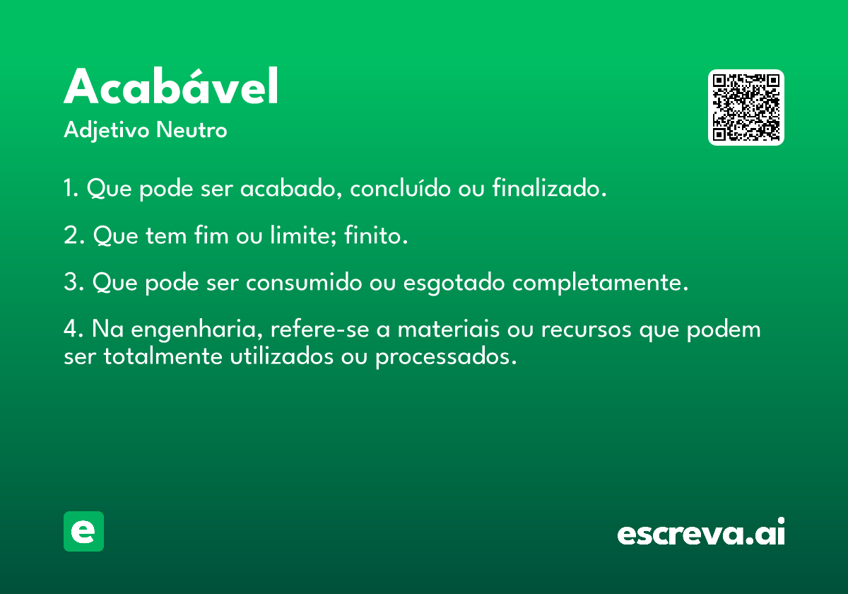 acabável