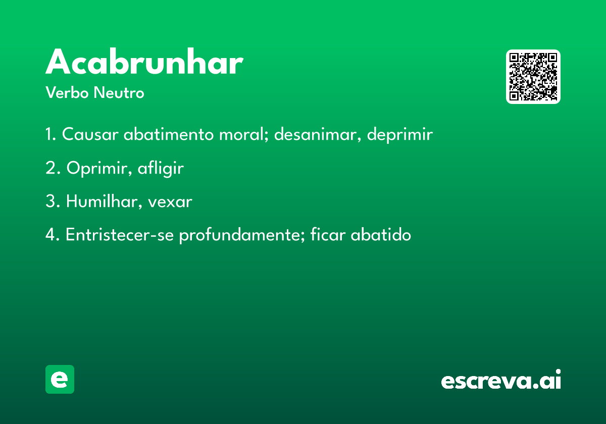 acabrunhar