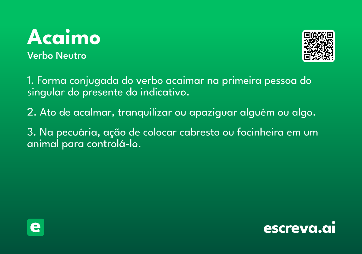 acaimo