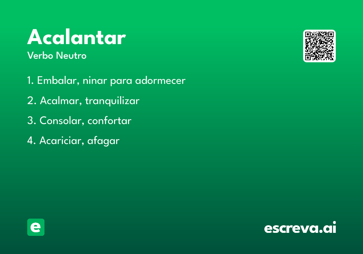 acalantar