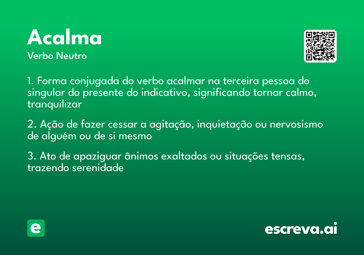 acalma