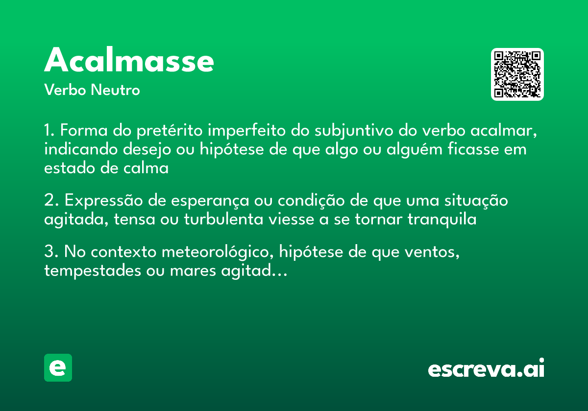 acalmasse