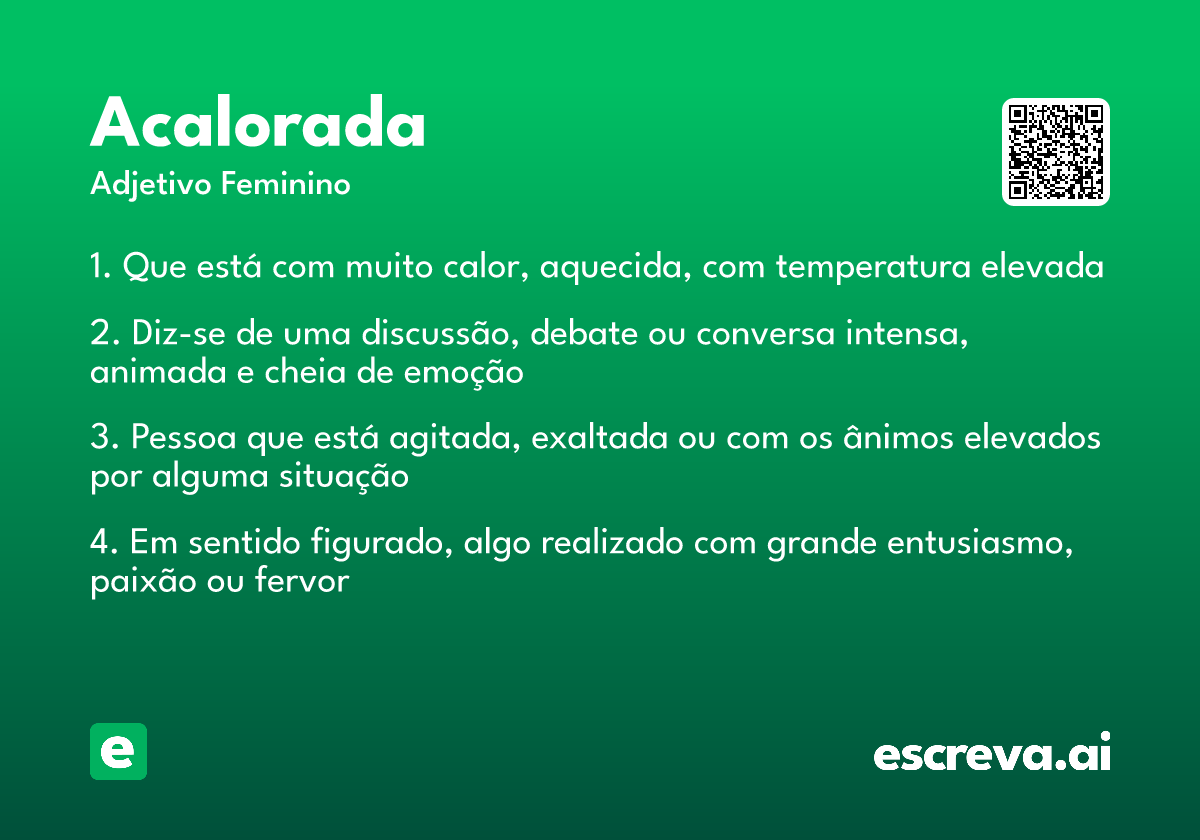 acalorada