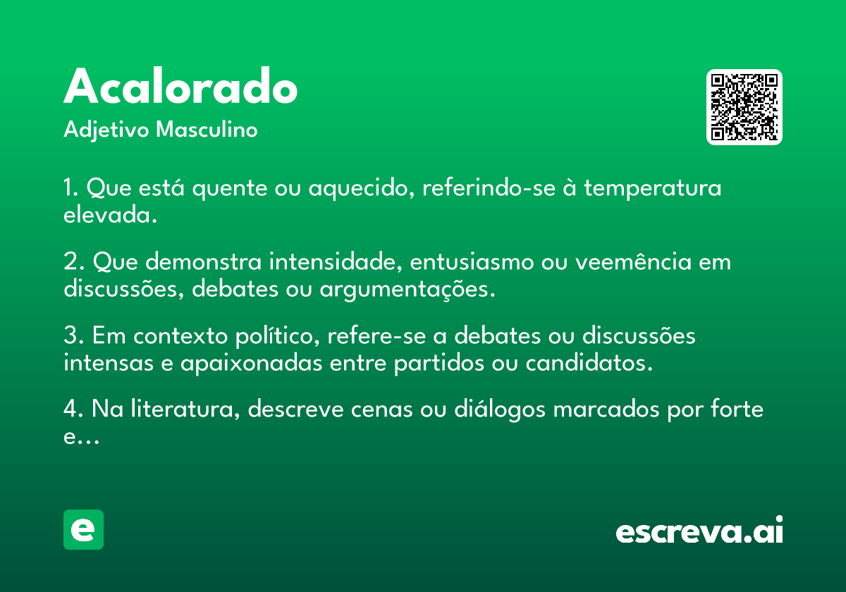 acalorado