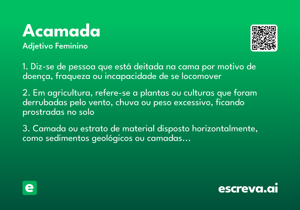 acamada
