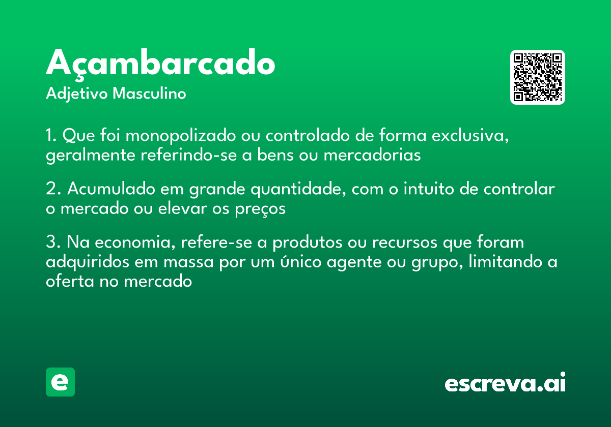 açambarcado