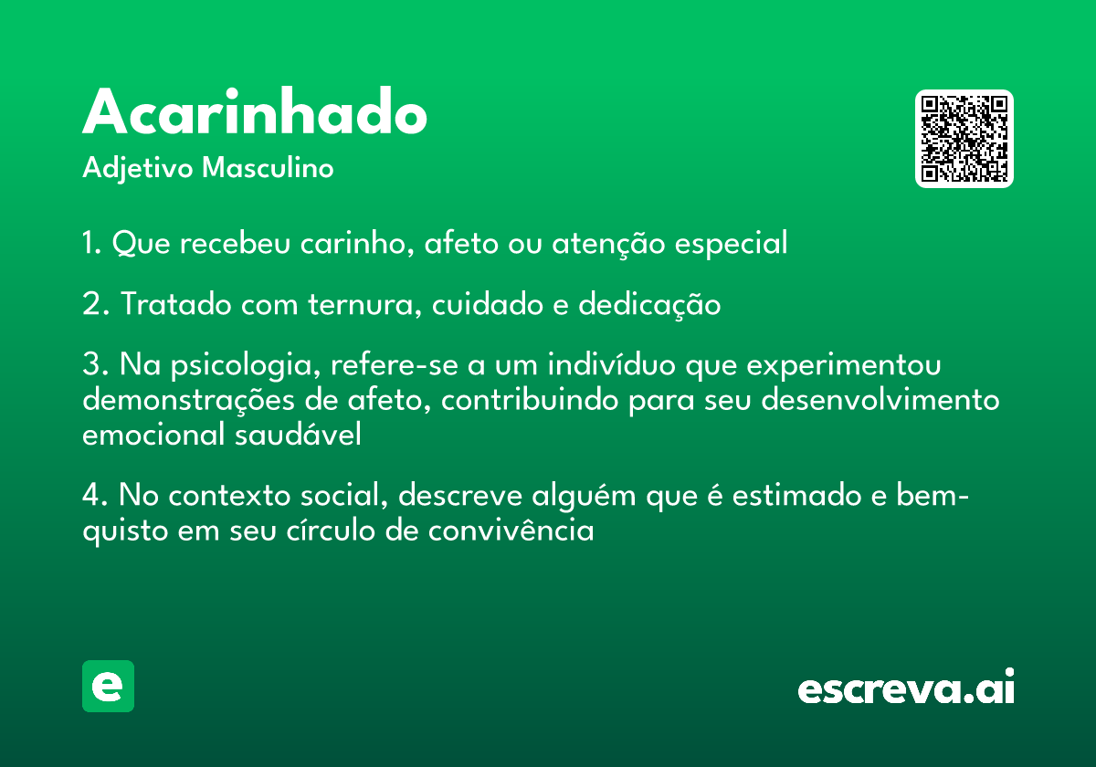 acarinhado