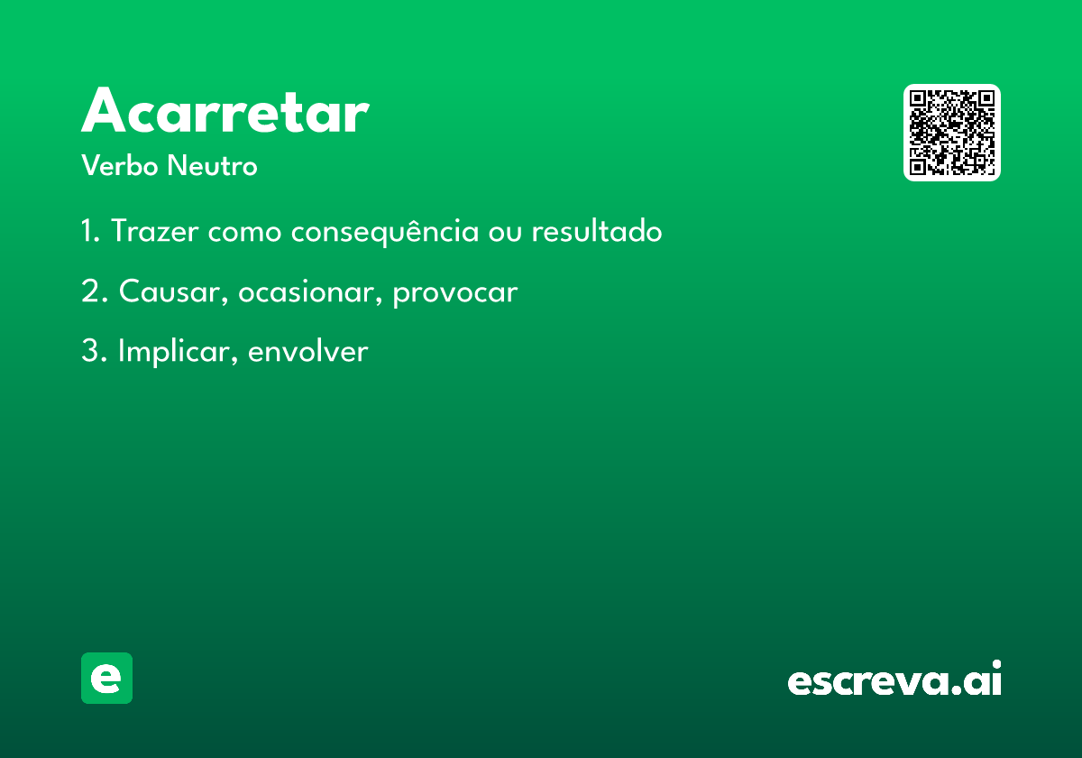 acarretar