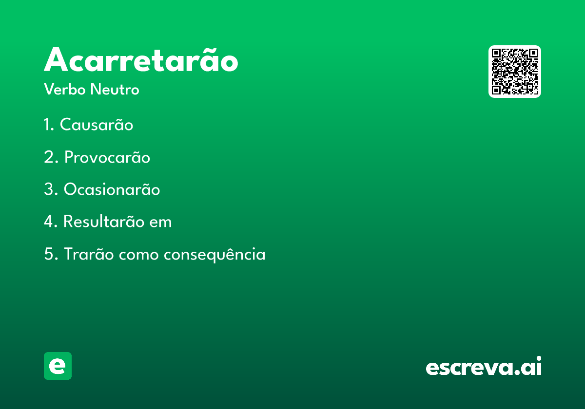 acarretarão