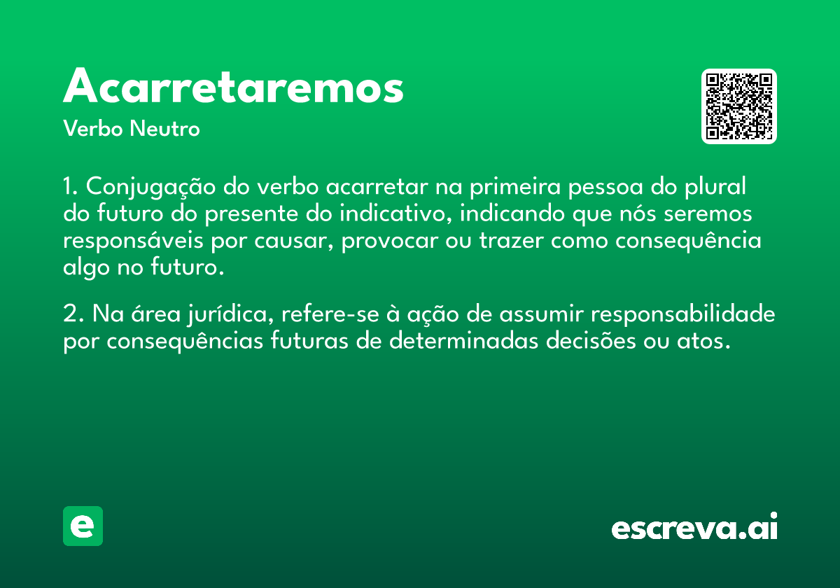 acarretaremos