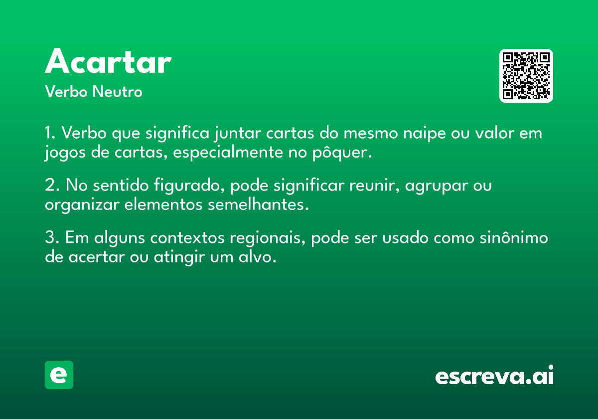 acartar