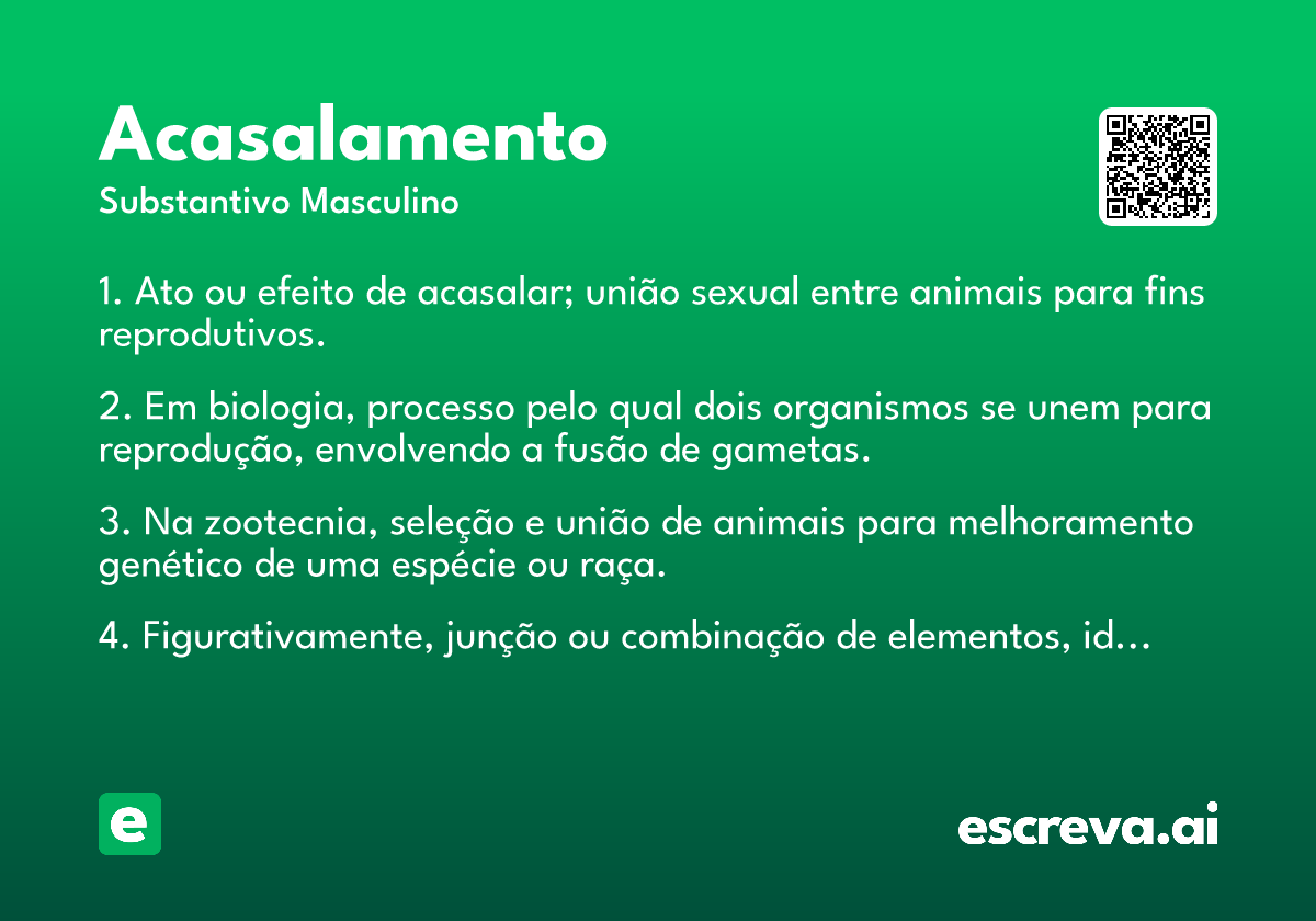 acasalamento