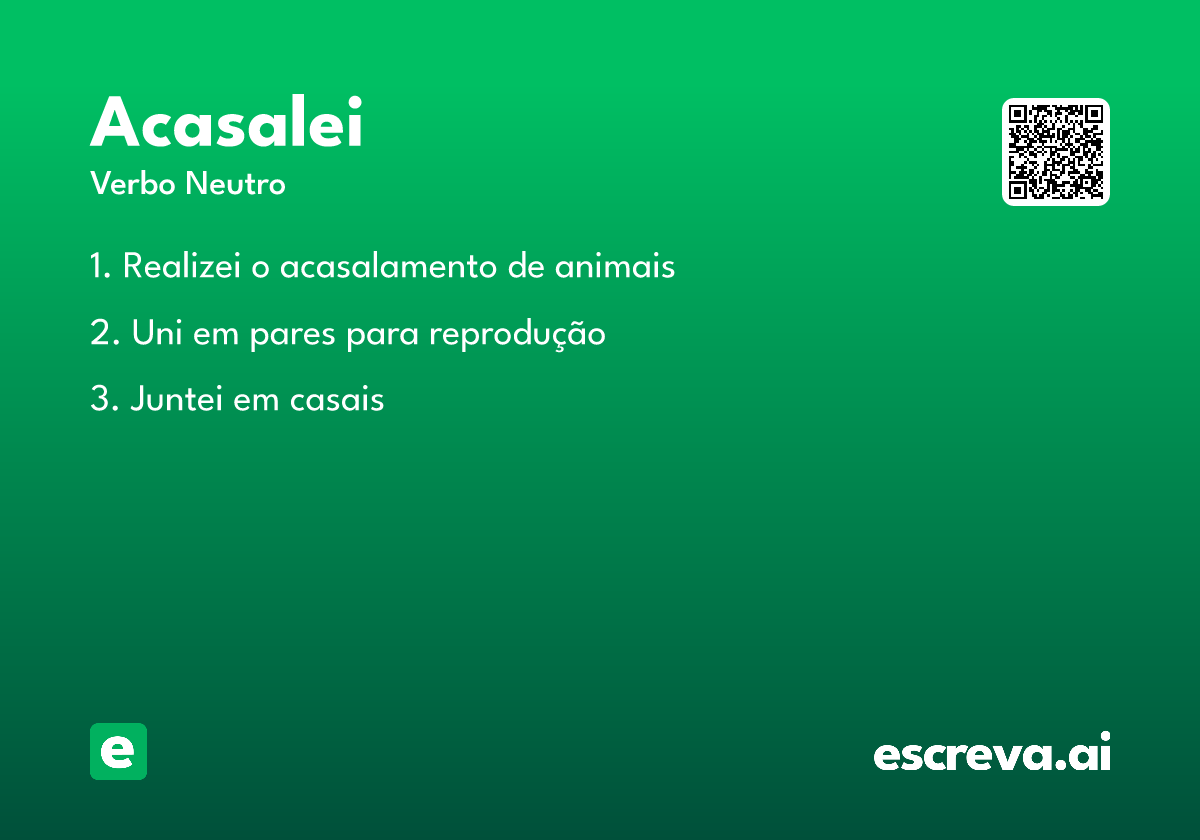 acasalei