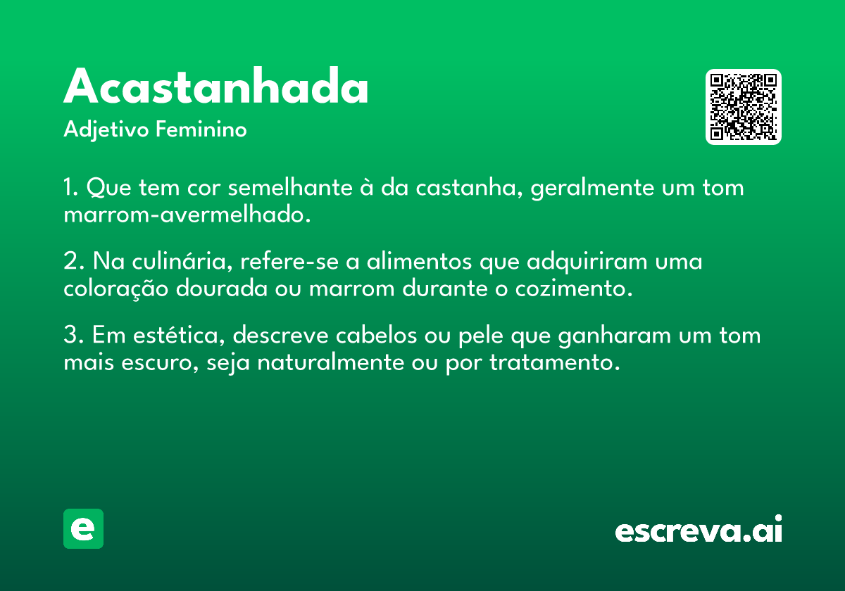 acastanhada