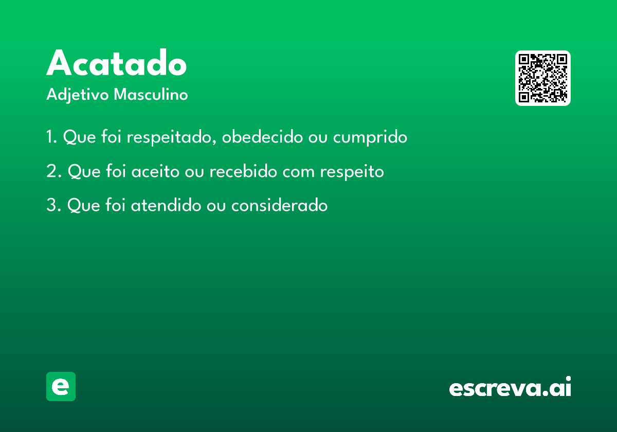 acatado