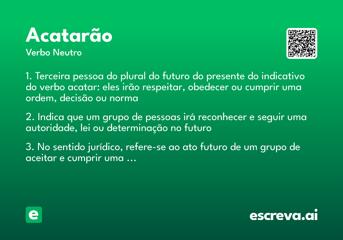 acatarão