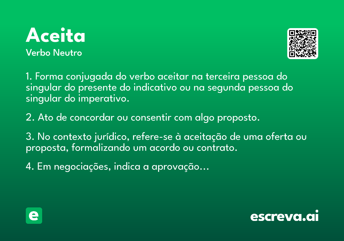 aceita