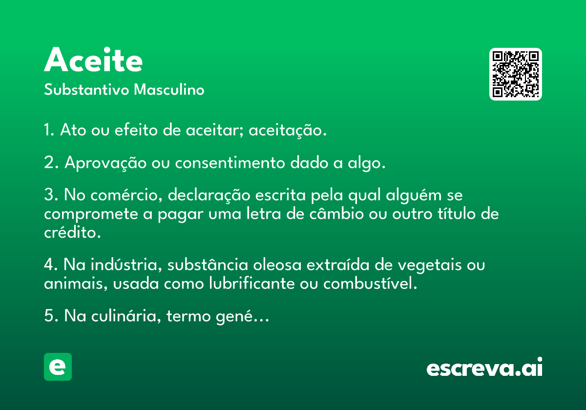 aceite