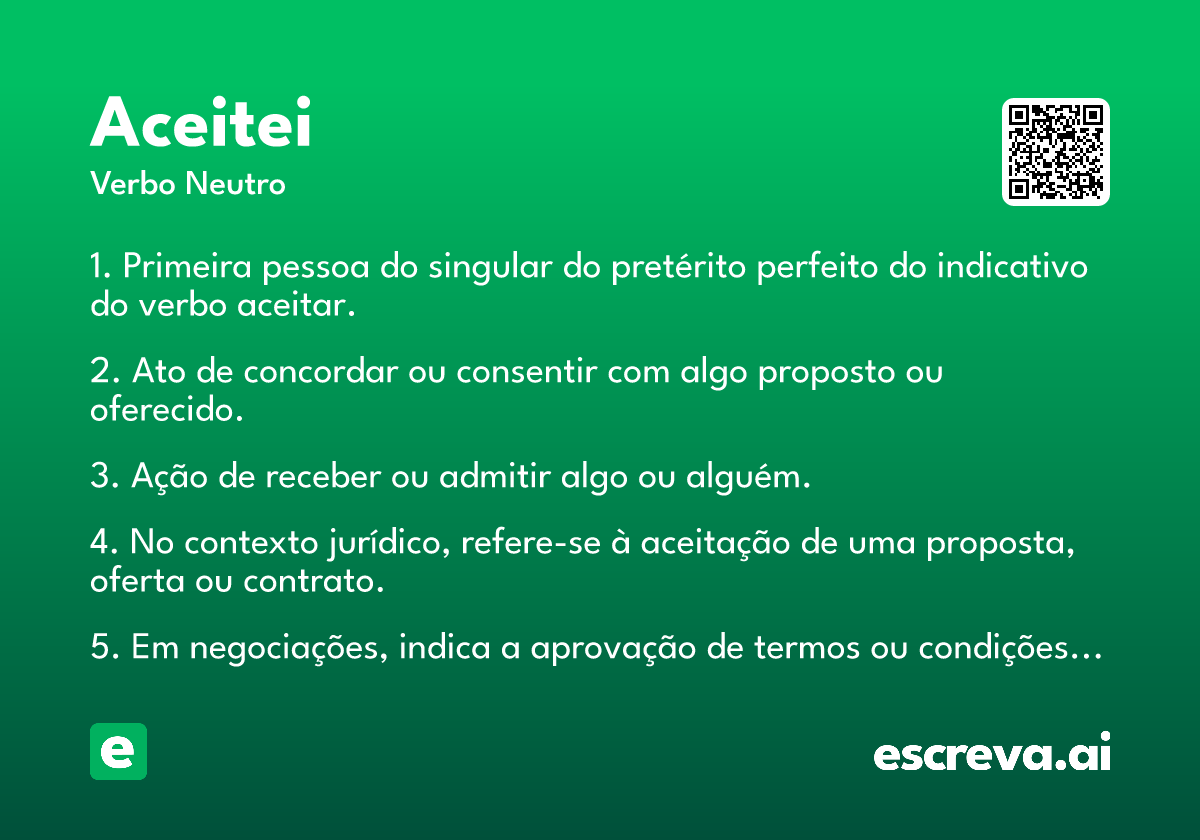 aceitei