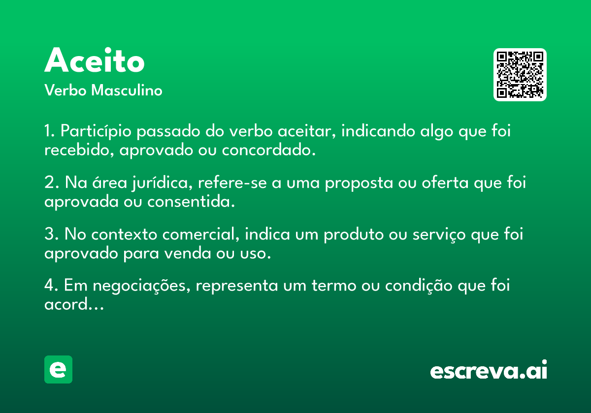 aceito
