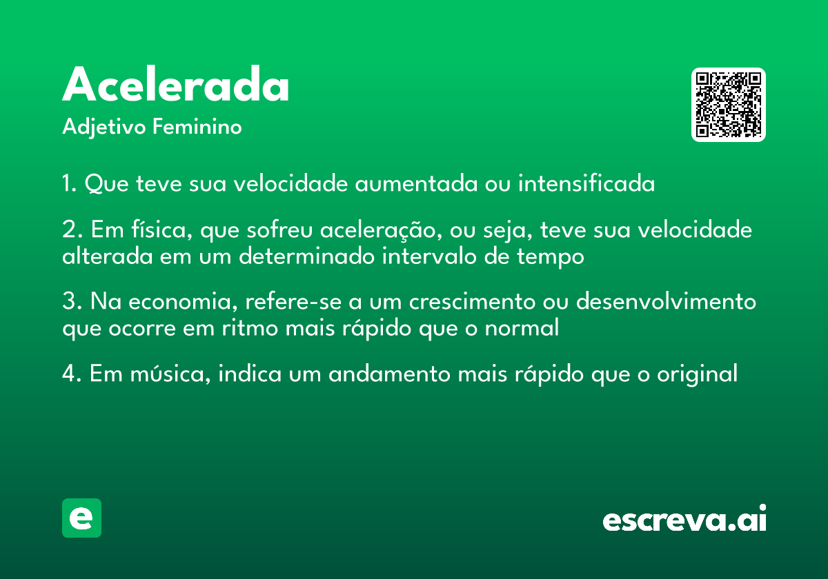 acelerada