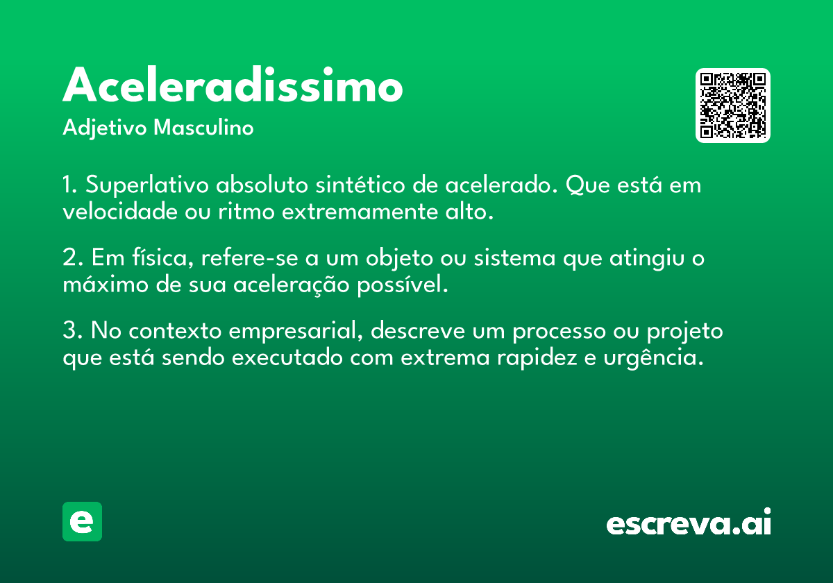 aceleradissimo