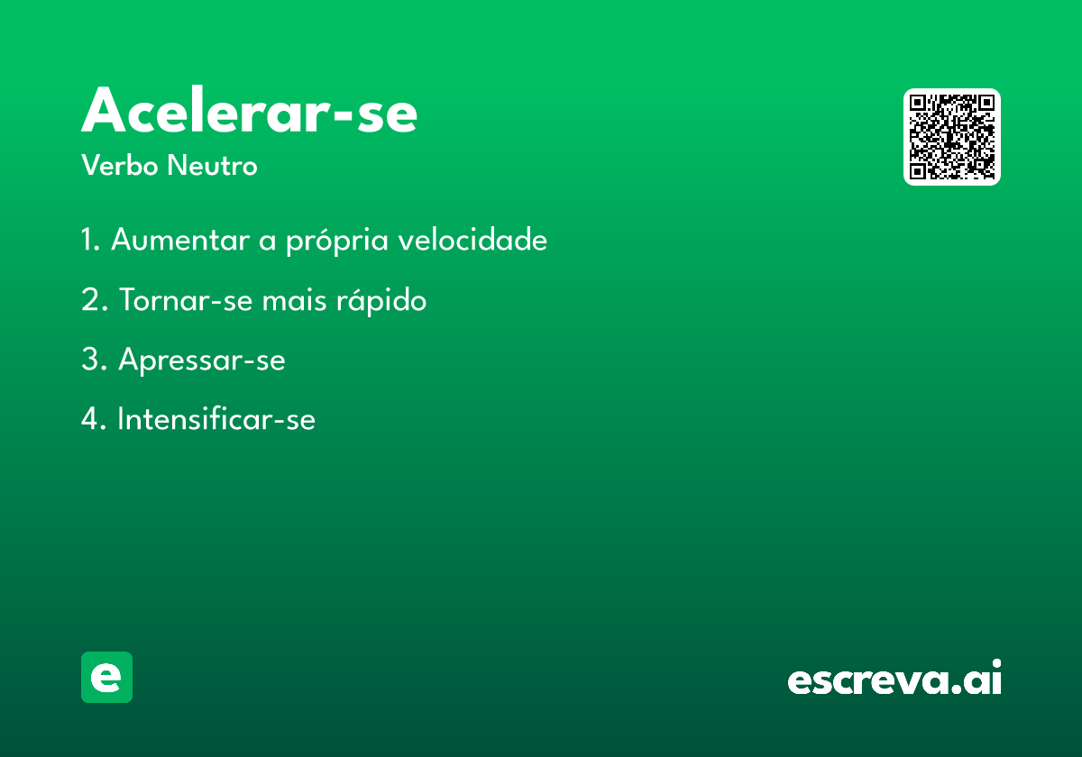 acelerar-se
