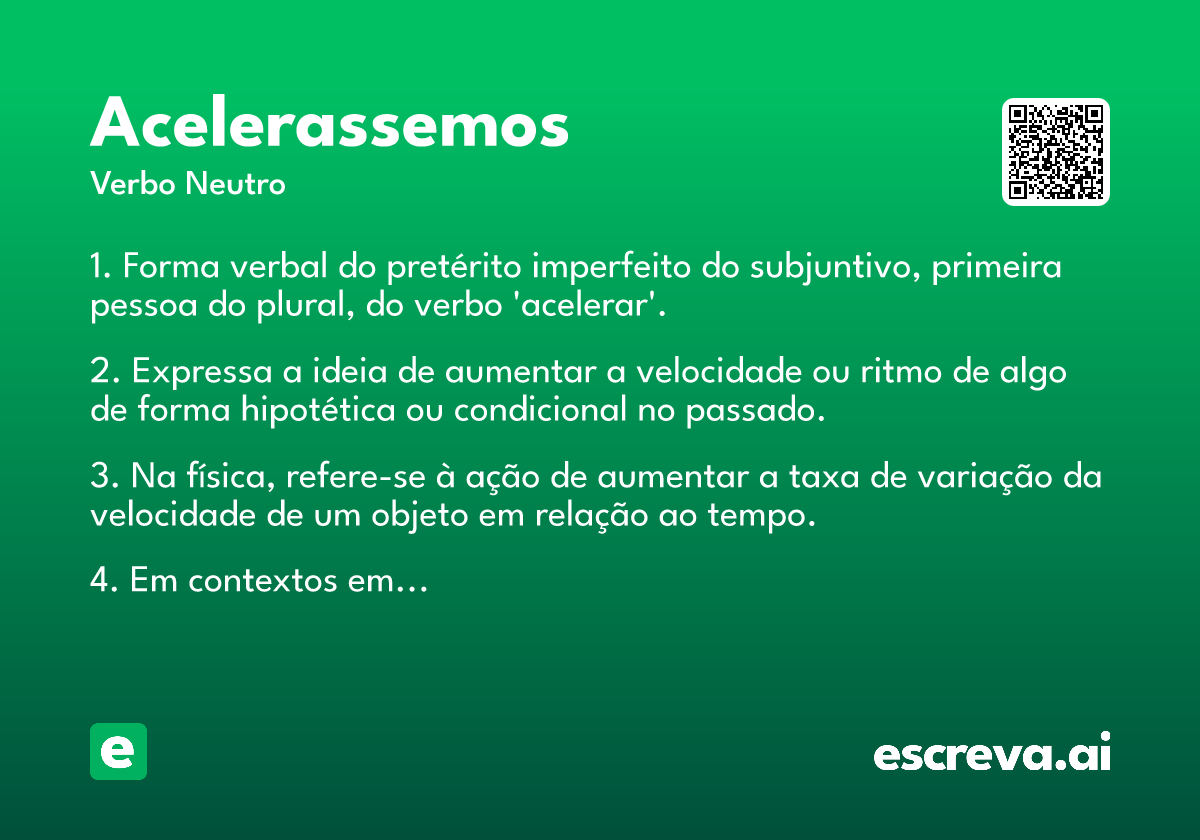 acelerassemos