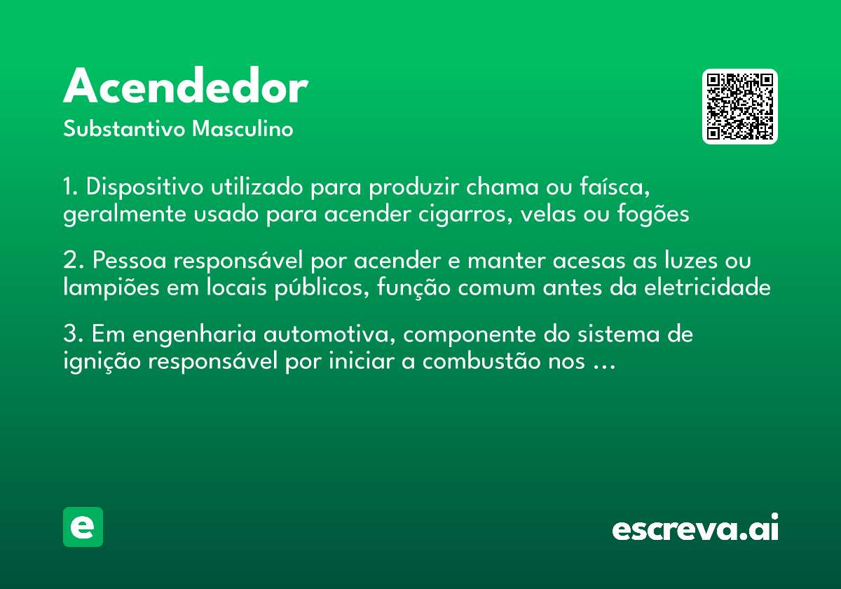 acendedor