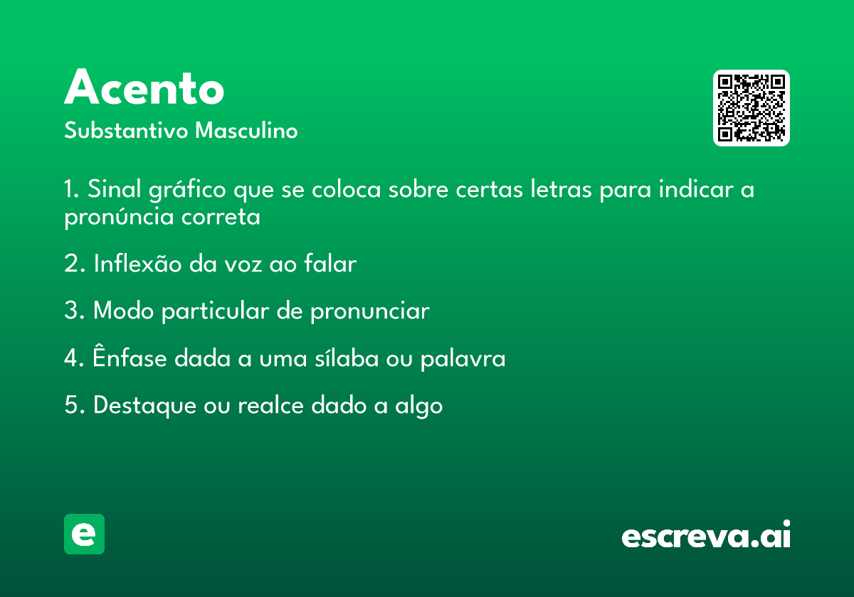 acento