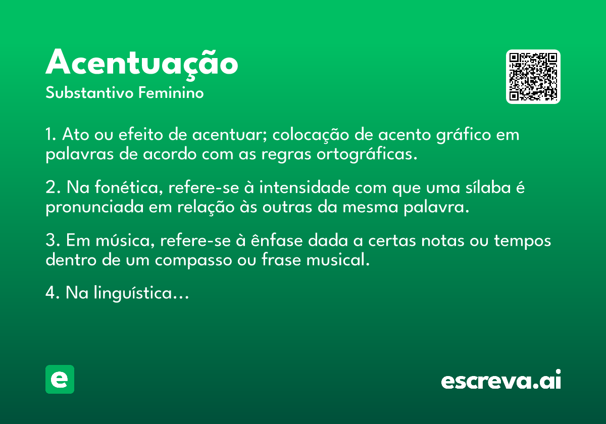 acentuação