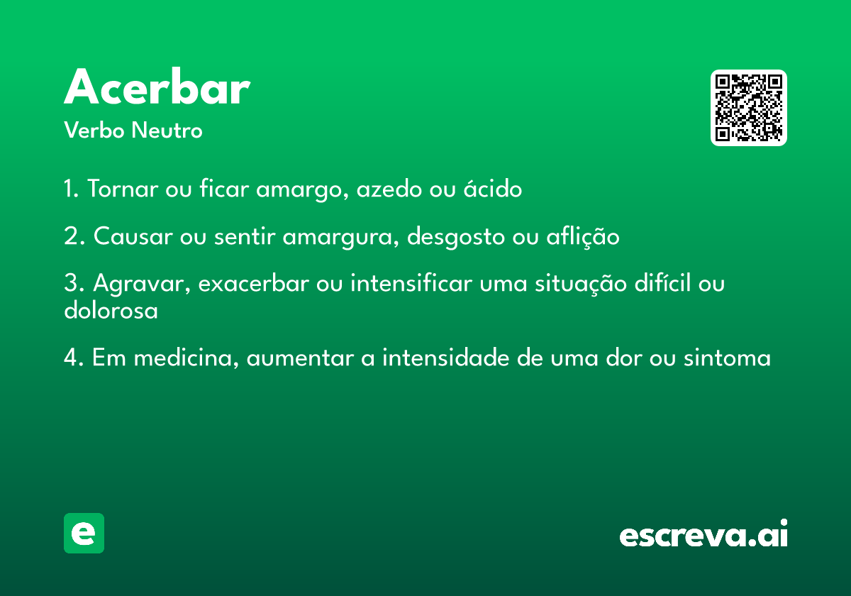 acerbar