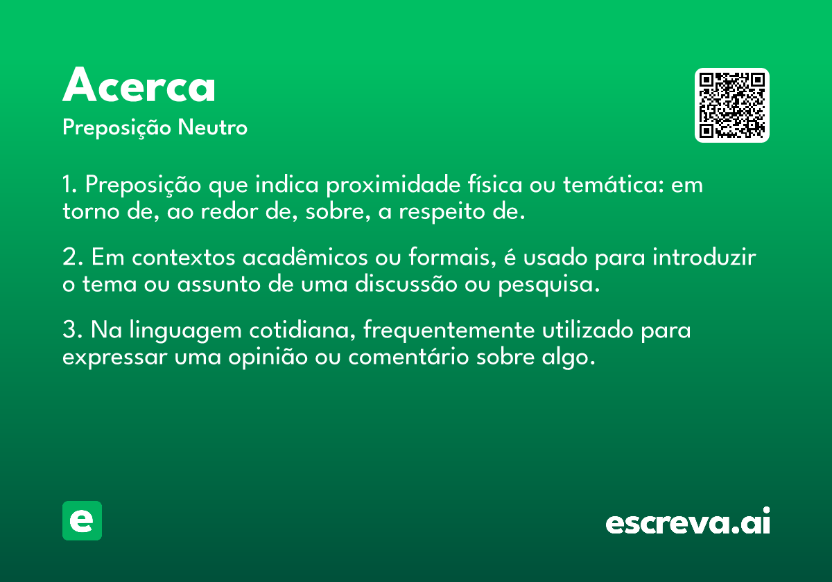 acerca