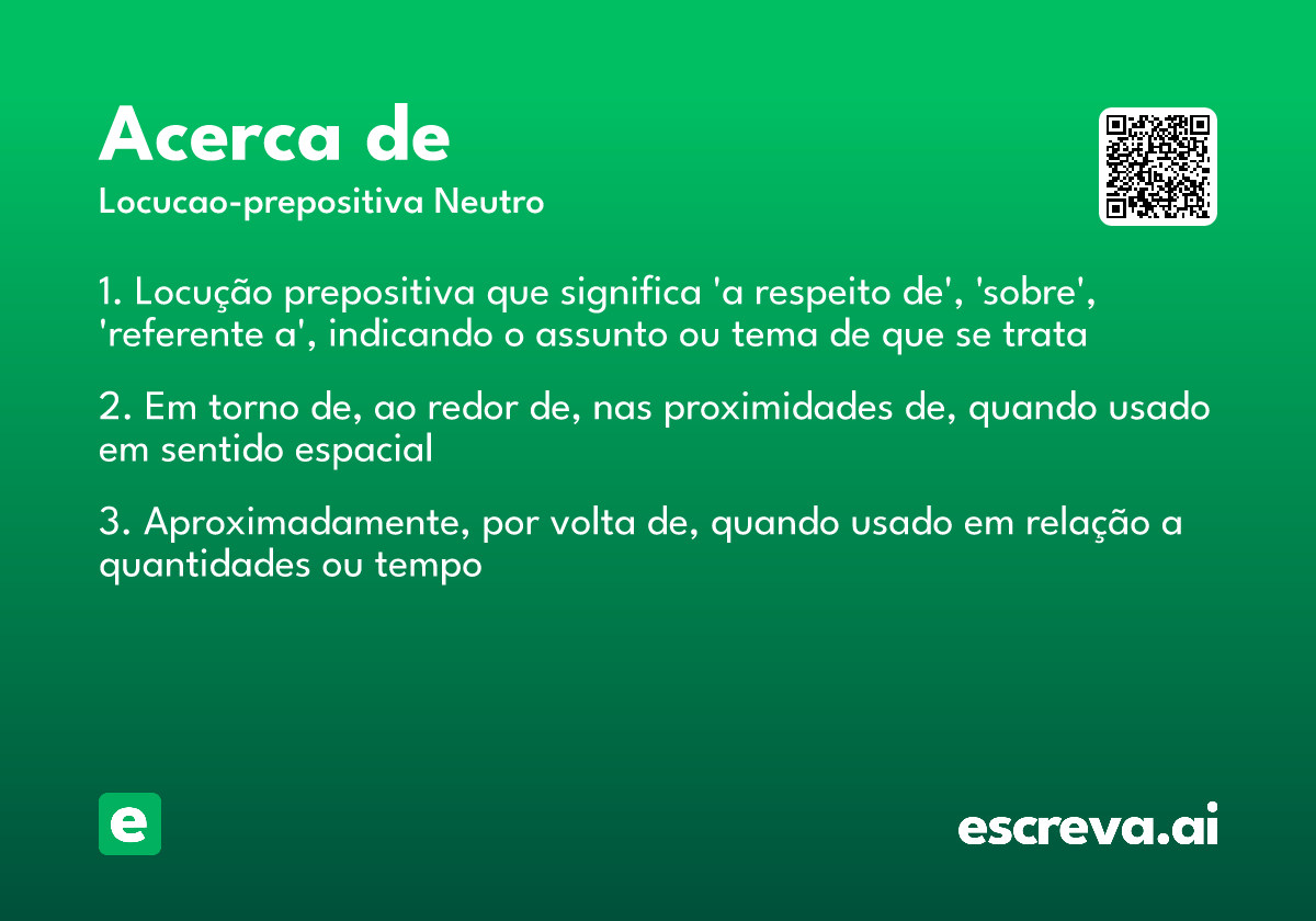 acerca de