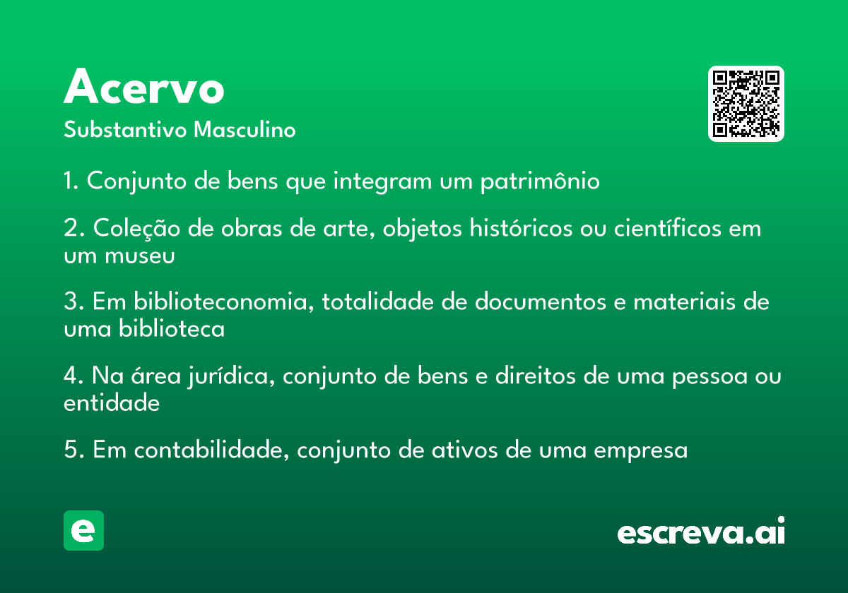 acervo