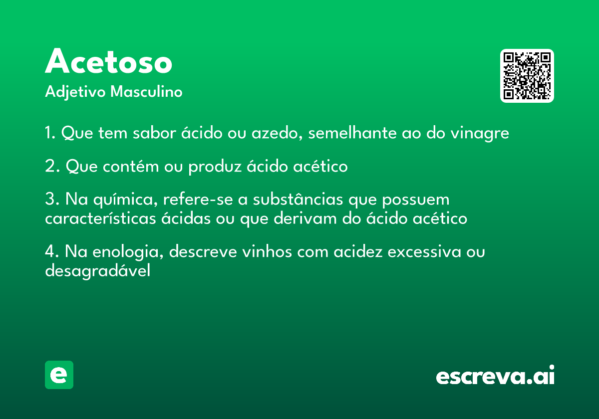 acetoso
