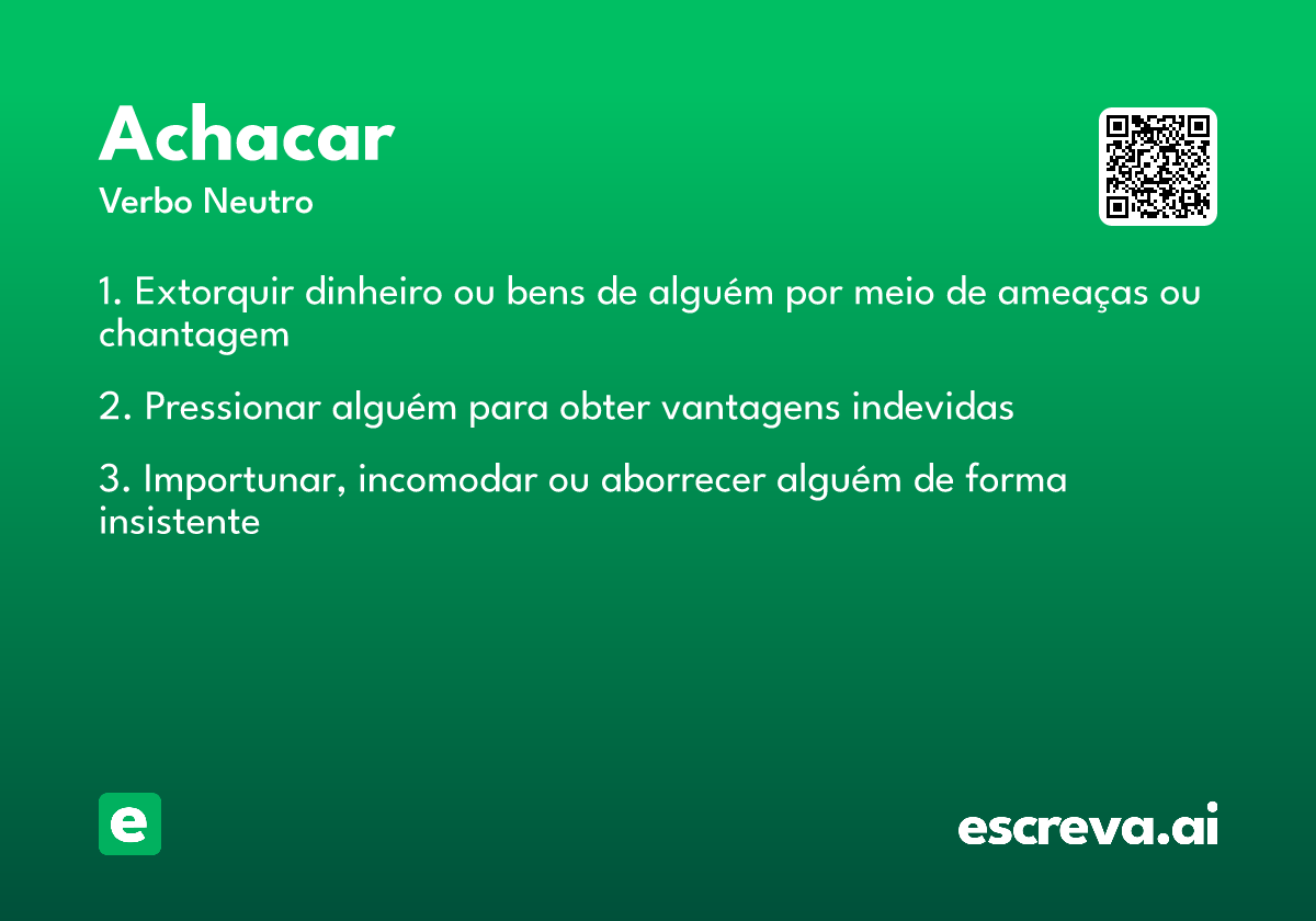 achacar