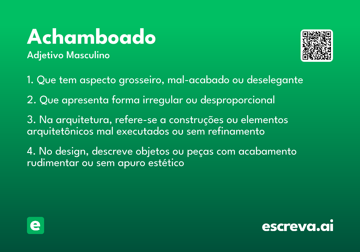 achamboado