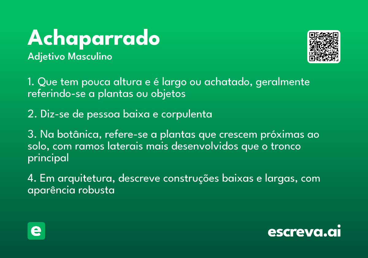 achaparrado