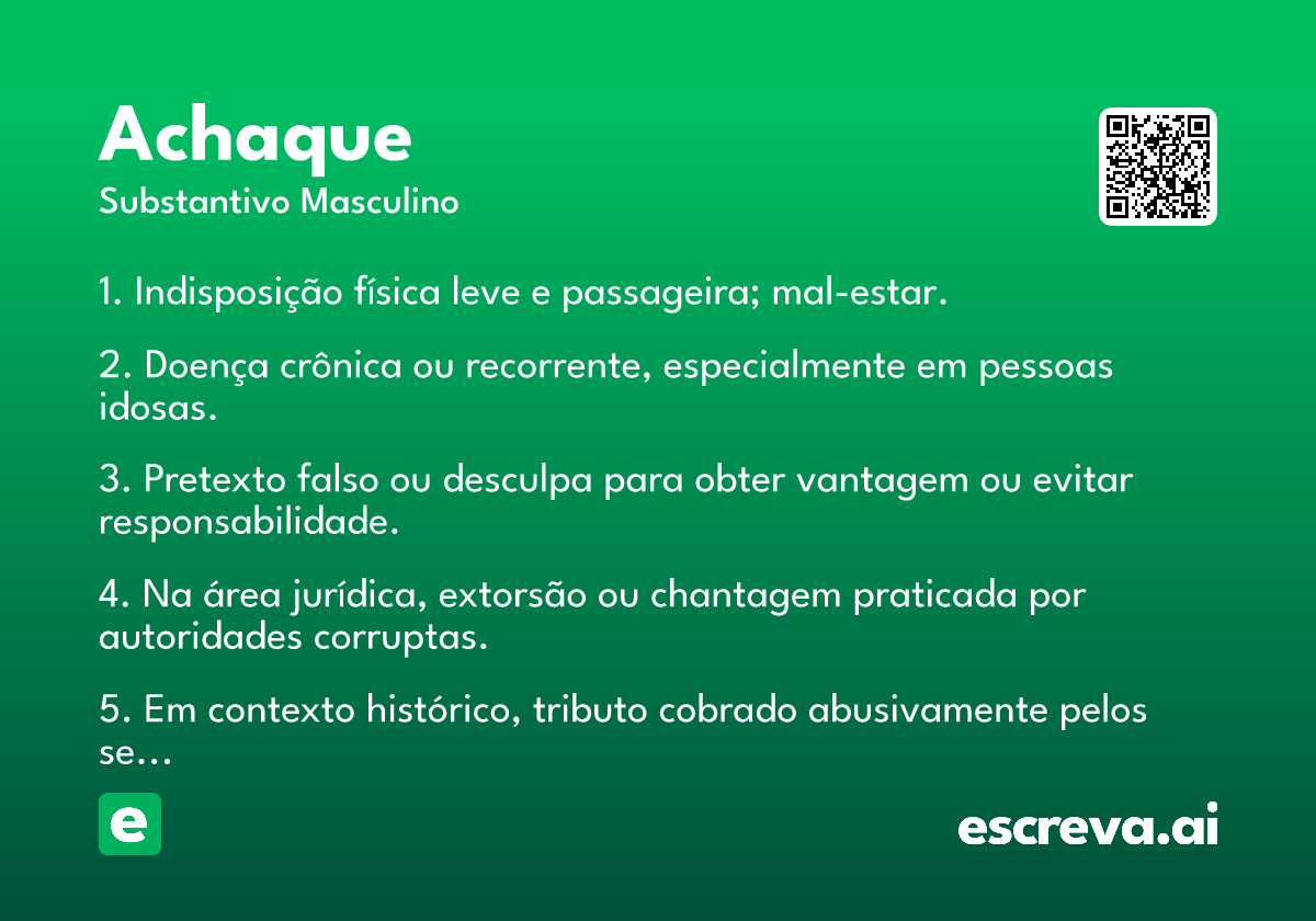 achaque