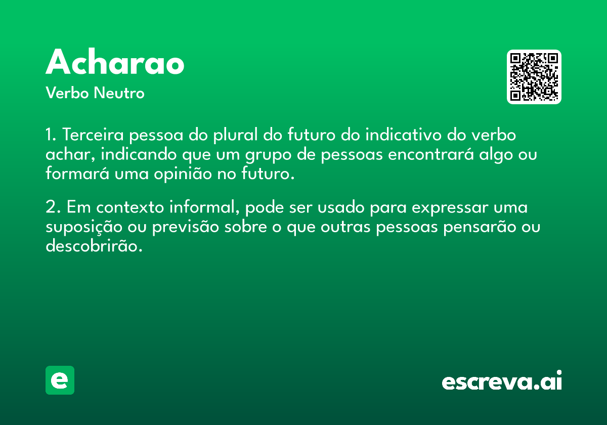 acharao